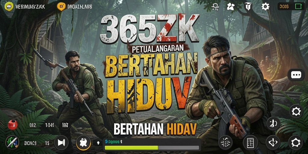 Antarmuka game 365ZK dengan fitur fungsi Bertahan Hidup yang menarik.