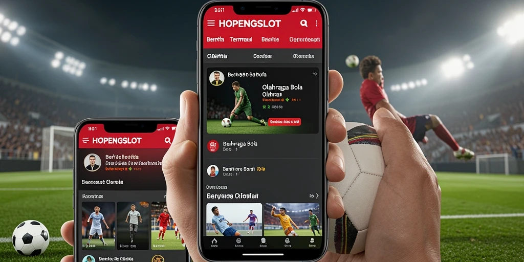 Antarmuka HOPENGSLOT yang menarik dengan berita Olahraga Bola terbaru.