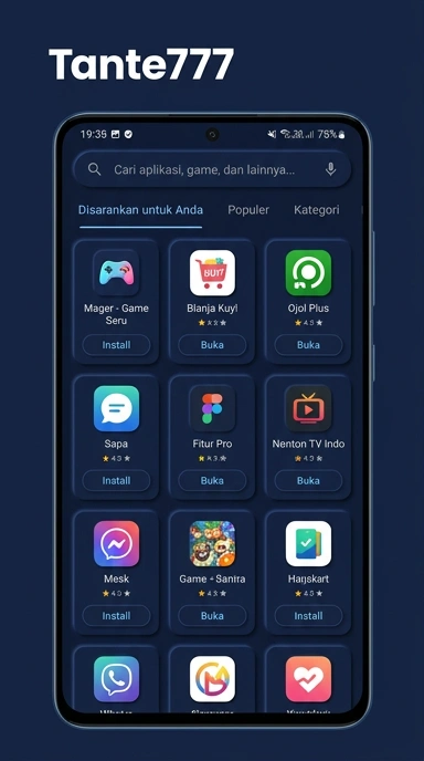 Katalog Aplikasi Populer | Tante777 - Pusat Unduhan Terpercaya